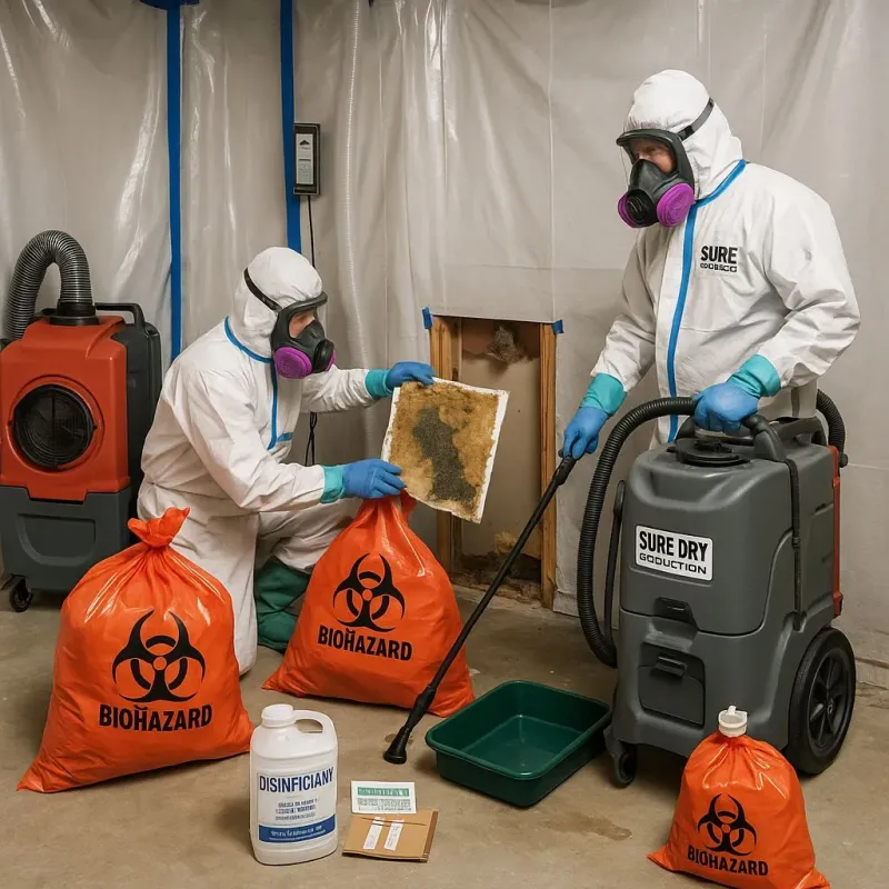 Contaminated Water Handling Protocols process in McKee, KY
