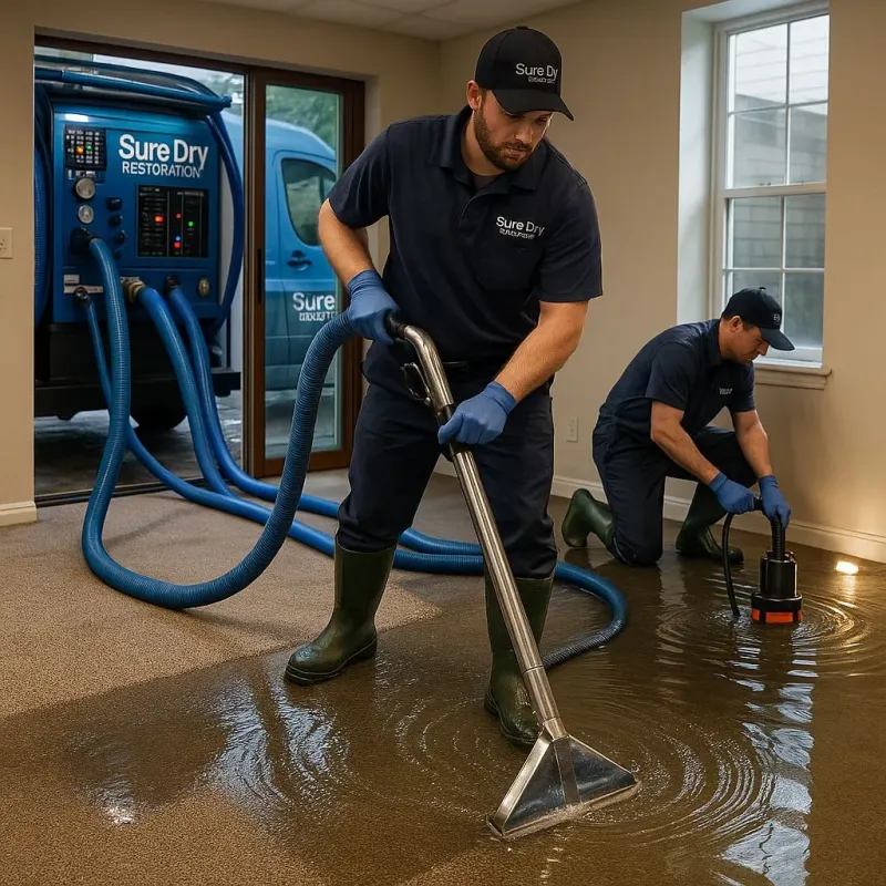 Water Extraction and Removal process in McKee, KY